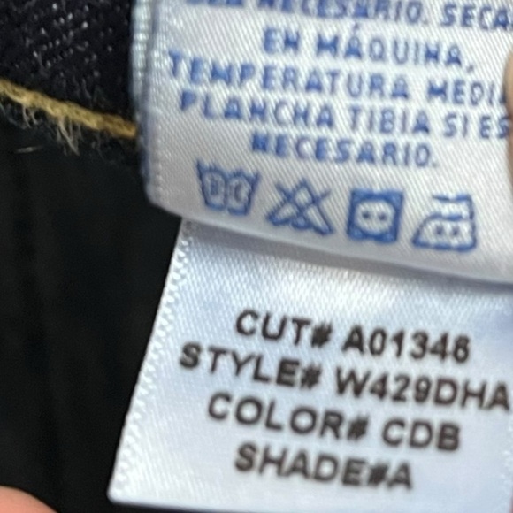 Hudson Classic Straight Leg Stretch Denim Size 27 Flap Pocket - Picture 9 of 13